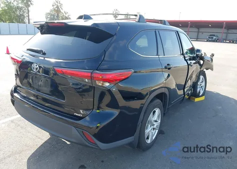 2021 Toyota Highlander L from USA, damaged, VIN 5TDCZRBH1MS558663